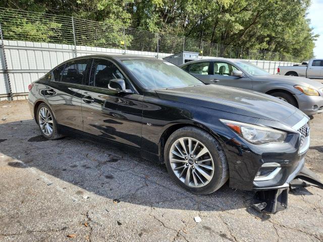 JN1EV7AP4JM354838 - 2018 INFINITI Q50 LUXE BLACK photo 4