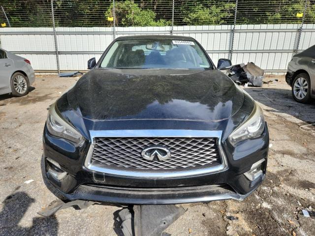 JN1EV7AP4JM354838 - 2018 INFINITI Q50 LUXE BLACK photo 5