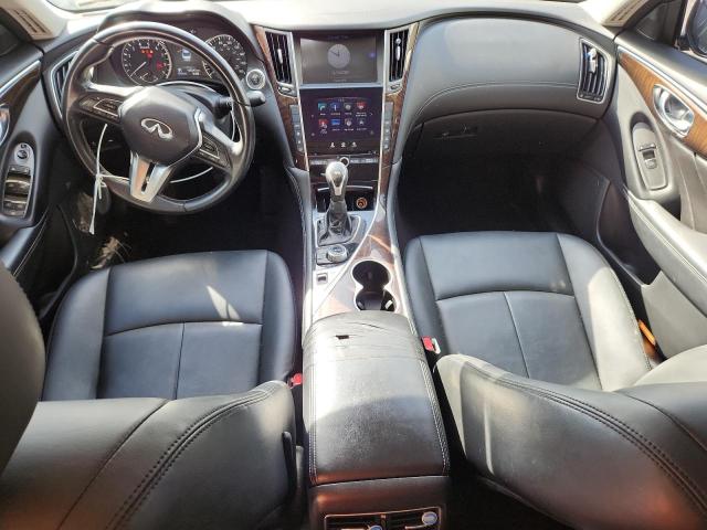 JN1EV7AP4JM354838 - 2018 INFINITI Q50 LUXE BLACK photo 8