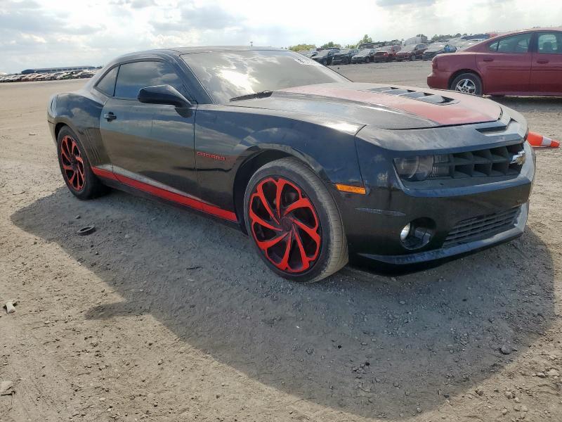 2G1FC1E32D9153896 - 2013 CHEVROLET CAMARO LT BLACK photo 4