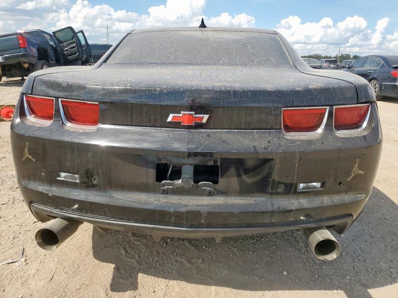 2G1FC1E32D9153896 - 2013 CHEVROLET CAMARO LT BLACK photo 6