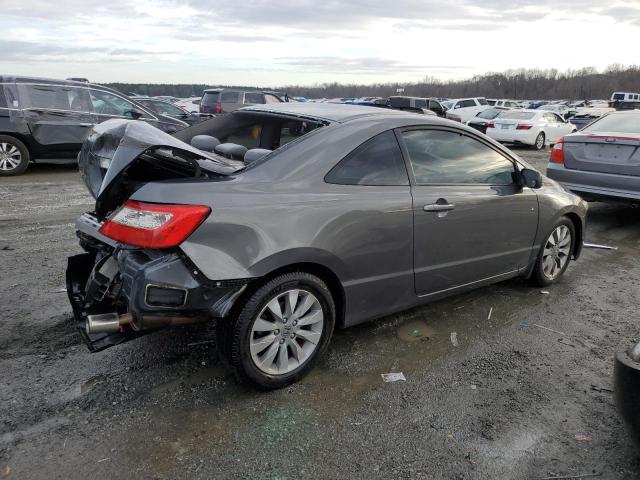 2HGFG1B85BH502730 - 2011 HONDA CIVIC EX ნაცრისფერი ფოტო 3