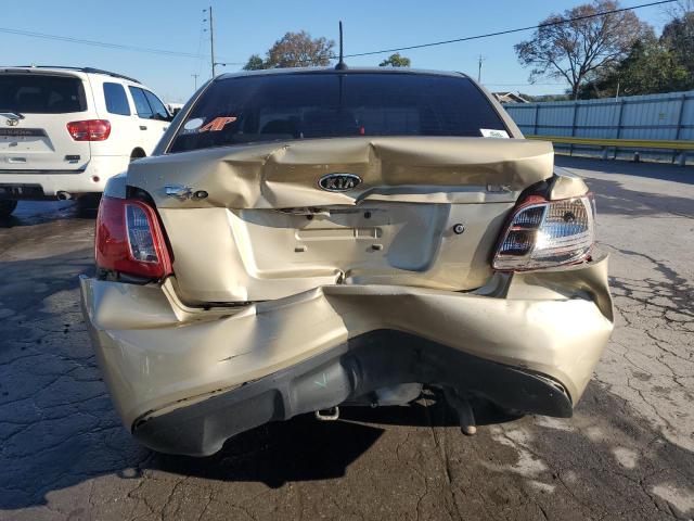 KNADH4A36B6725674 - 2011 KIA RIO BASE GOLD photo 6