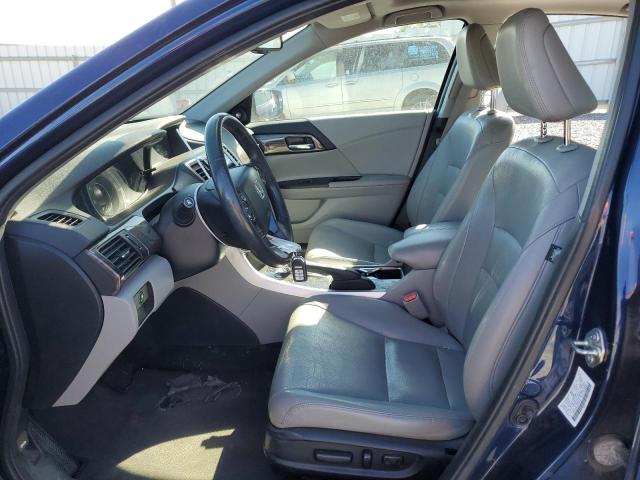 1HGCR3F88GA032038 - 2016 HONDA ACCORD EXL BLUE photo 7