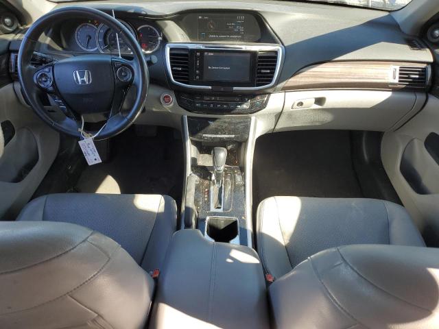 1HGCR3F88GA032038 - 2016 HONDA ACCORD EXL BLUE photo 8