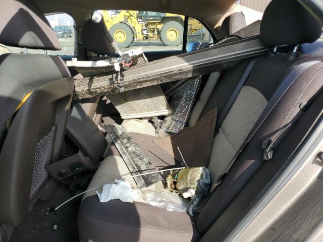 1G1ZC5E14BF252078 - 2011 CHEVROLET MALIBU 1LT Сұр фото 10