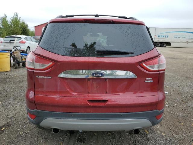 1FMCU9H93DUA05230 - 2013 FORD ESCAPE SEL RED photo 6