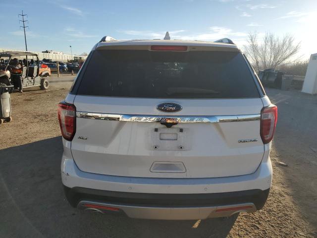 1FM5K7D8XGGA25428 - 2016 FORD EXPLORER XLT Ақ фото 6