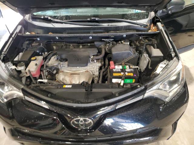 2T3BFREV5JW732475 - 2018 TOYOTA RAV4 LE Czarny zdjęcie 12