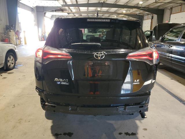 2T3BFREV5JW732475 - 2018 TOYOTA RAV4 LE Czarny zdjęcie 6