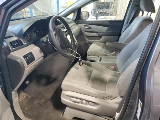 5FNRL5H44EB090250 - 2014 HONDA ODYSSEY EX ნაცრისფერი ფოტო 7