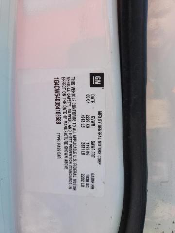 1G4CW54K054106688 - 2005 BUICK PARK AVENU Ağ foto 12