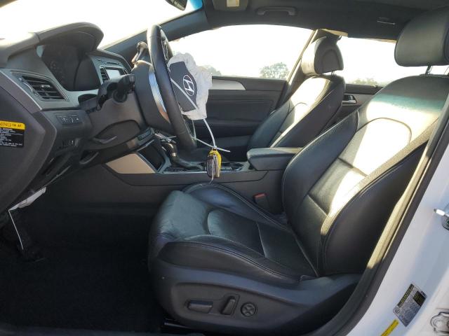 5NPE34AB9FH084495 - 2015 HYUNDAI SONATA SPORT WHITE photo 7
