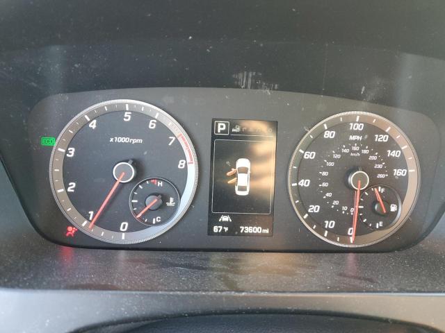 5NPE34AB9FH084495 - 2015 HYUNDAI SONATA SPORT WHITE photo 9