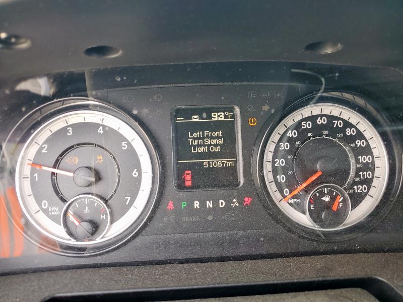 1C6RR6FG9MS527007 - 2021 RAM 1500 CLASS TRADESMAN Biały zdjęcie 9