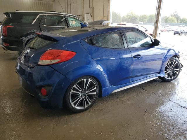 KMHTC6AE0GU255750 - 2016 HYUNDAI VELOSTER TURBO ლურჯი ფოტო 3