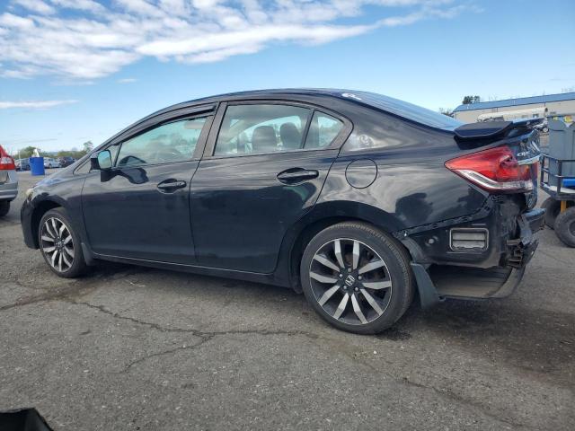 19XFB2F93EE247663 - 2014 HONDA CIVIC EXL BLACK photo 2