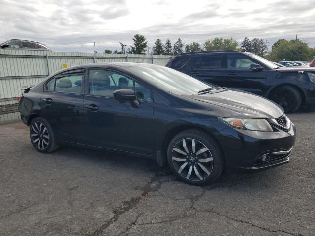 19XFB2F93EE247663 - 2014 HONDA CIVIC EXL BLACK photo 4