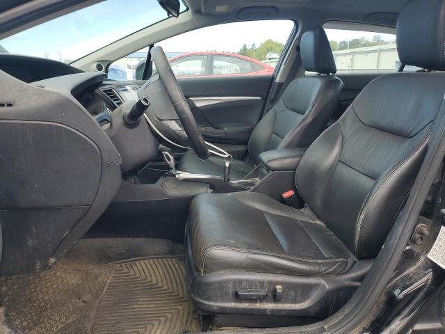 19XFB2F93EE247663 - 2014 HONDA CIVIC EXL BLACK photo 7