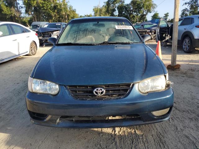 2T1BR12E81C433697 - 2001 TOYOTA COROLLA CE 绿色 照片 5