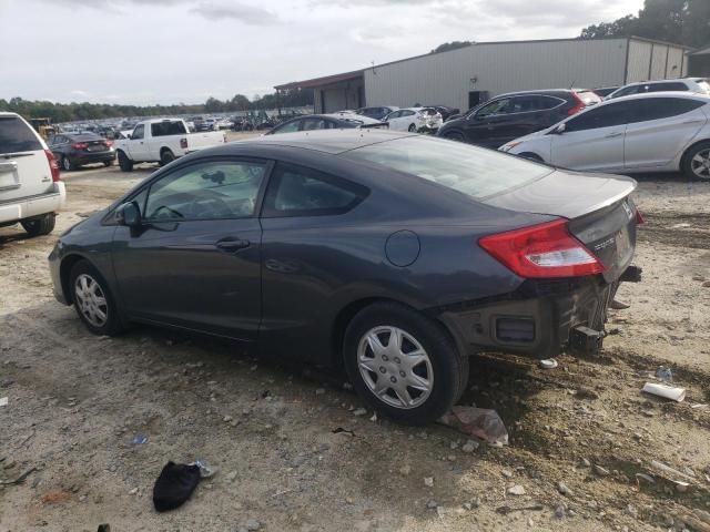 2HGFG3B59CH532252 - 2012 HONDA CIVIC LX GRAY photo 2