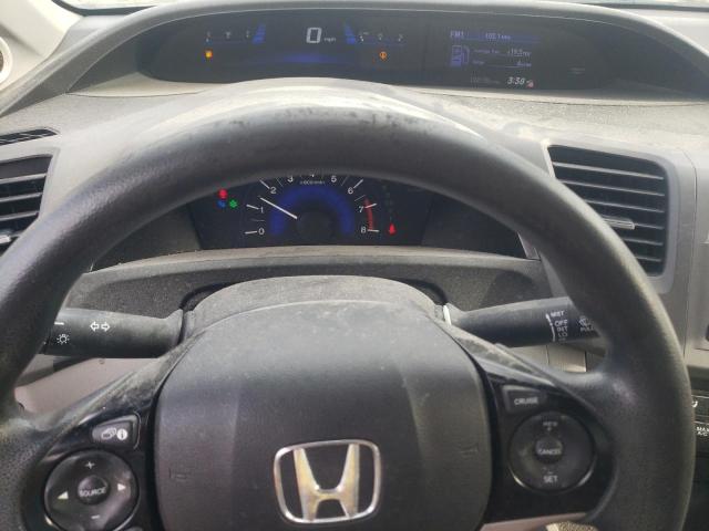 2HGFG3B59CH532252 - 2012 HONDA CIVIC LX GRAY photo 9