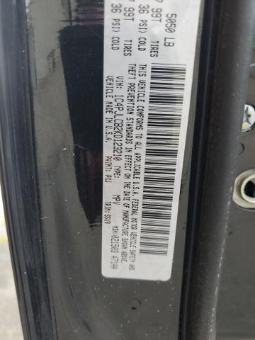 1C4PJLCB2KD123210 - 2019 JEEP CHEROKEE LATITUDE BLACK photo 12