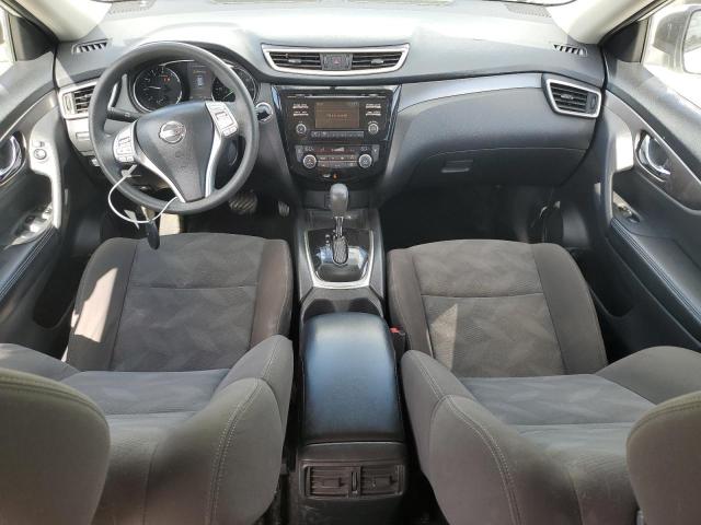 KNMAT2MT9GP616907 - 2016 NISSAN ROGUE S WHITE photo 8