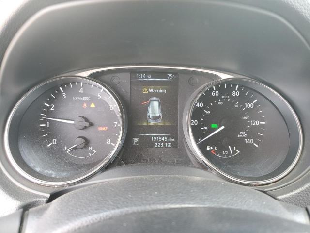 KNMAT2MT9GP616907 - 2016 NISSAN ROGUE S WHITE photo 9