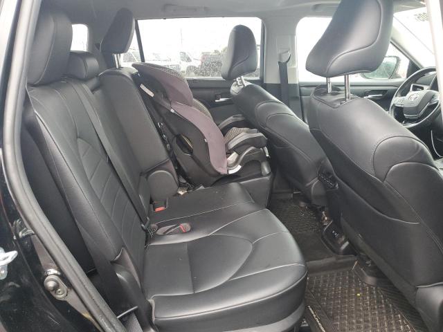5TDGZRBH5LS500135 - 2020 TOYOTA HIGHLANDER XLE أسود صورة 10