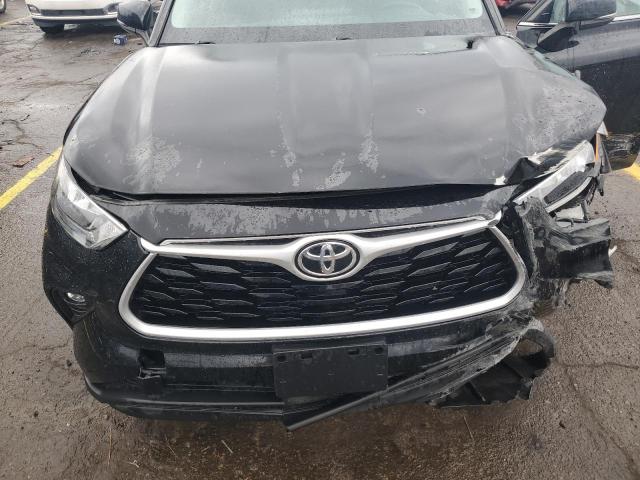 5TDGZRBH5LS500135 - 2020 TOYOTA HIGHLANDER XLE أسود صورة 11