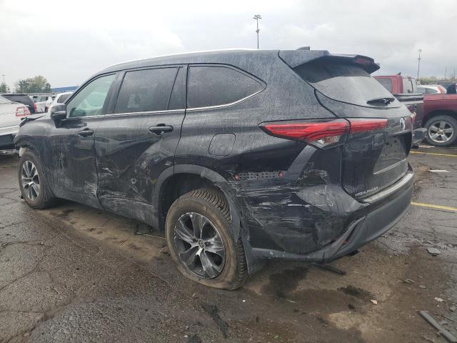 5TDGZRBH5LS500135 - 2020 TOYOTA HIGHLANDER XLE أسود صورة 2