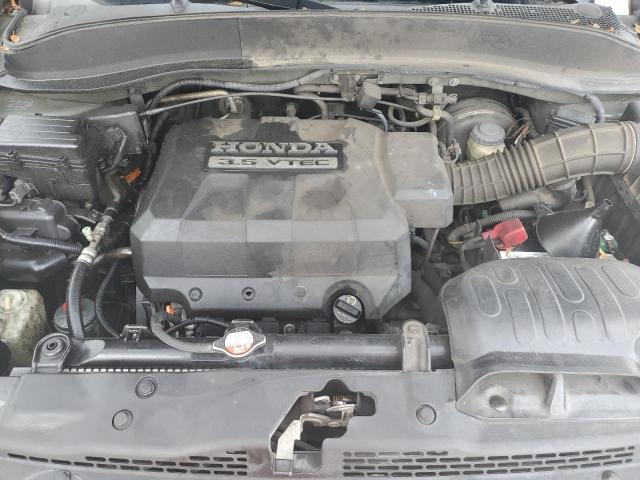 2HJYK16587H551803 - 2007 HONDA RIDGELINE RTL მწვანე ფოტო 11