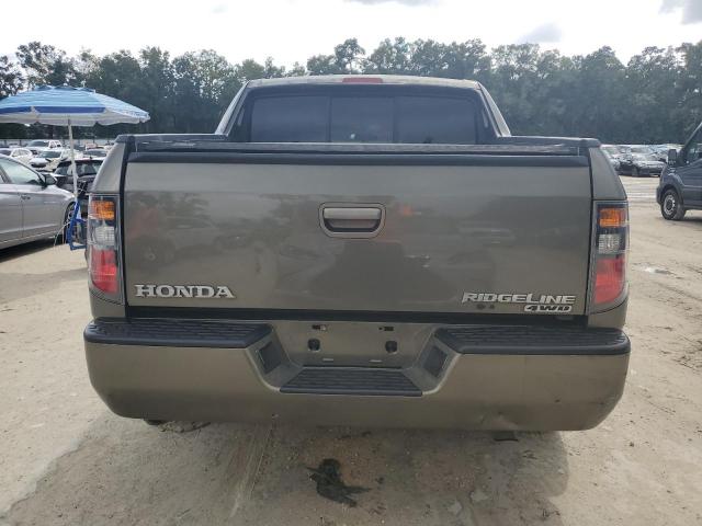 2HJYK16587H551803 - 2007 HONDA RIDGELINE RTL მწვანე ფოტო 6