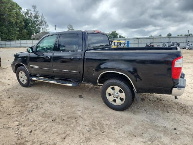 5TBET34155S471138 - 2005 TOYOTA TUNDRA DOUBLE CAB SR5 BLACK photo 2