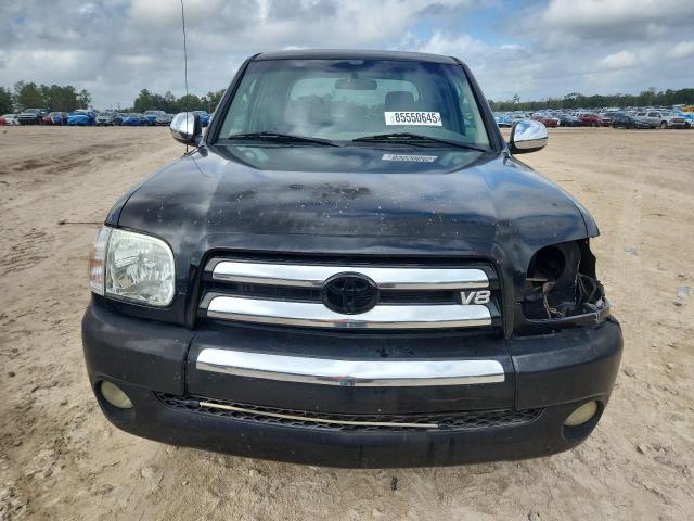 5TBET34155S471138 - 2005 TOYOTA TUNDRA DOUBLE CAB SR5 BLACK photo 5