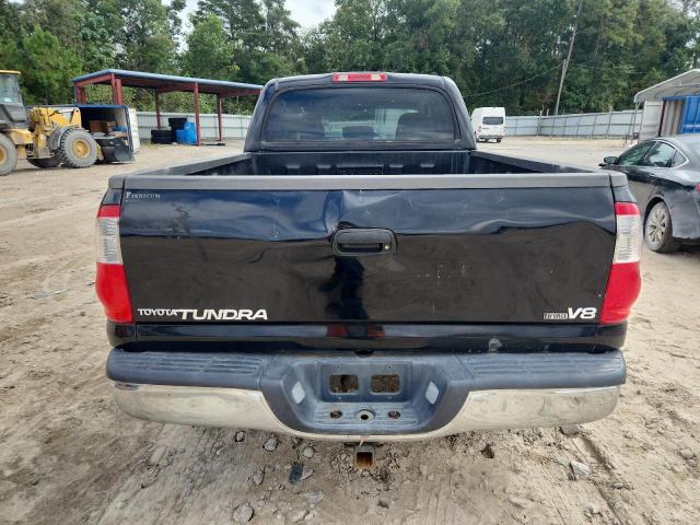 5TBET34155S471138 - 2005 TOYOTA TUNDRA DOUBLE CAB SR5 BLACK photo 6