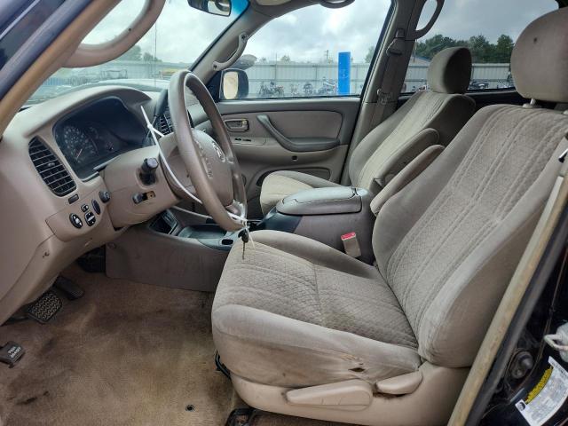 5TBET34155S471138 - 2005 TOYOTA TUNDRA DOUBLE CAB SR5 BLACK photo 7