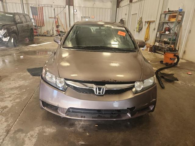 19XFA16699E034001 - 2009 HONDA CIVIC LX-S GRAY photo 5
