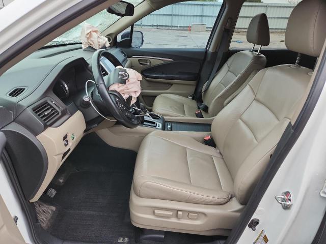 5FNYF6H5XGB003858 - 2016 HONDA PILOT EXL 白色 照片 7