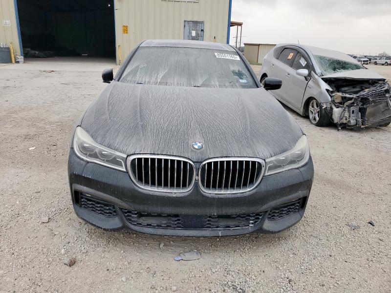 WBA7F0C50GGL99768 - 2016 BMW 750 I BLACK photo 5