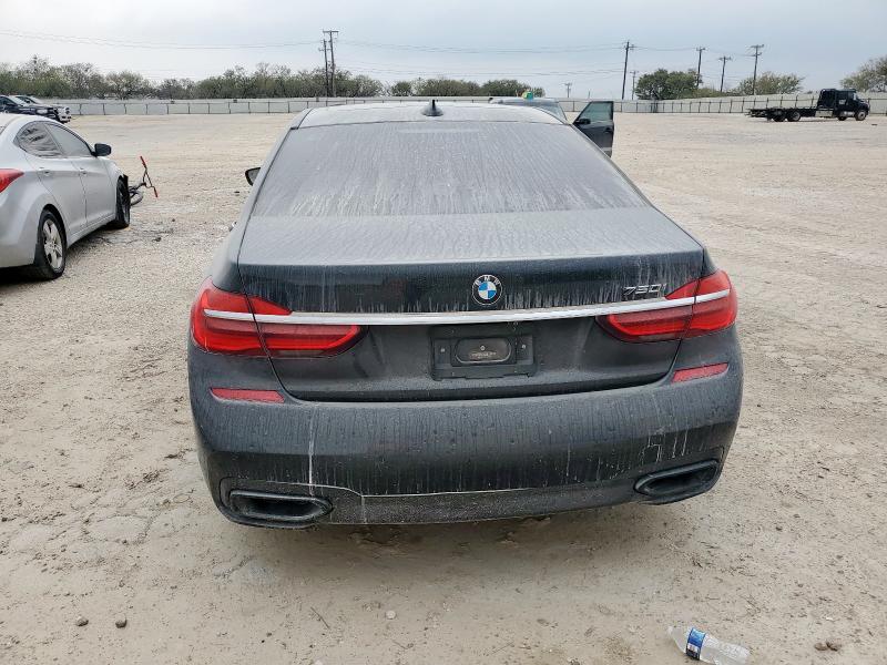 WBA7F0C50GGL99768 - 2016 BMW 750 I BLACK photo 6