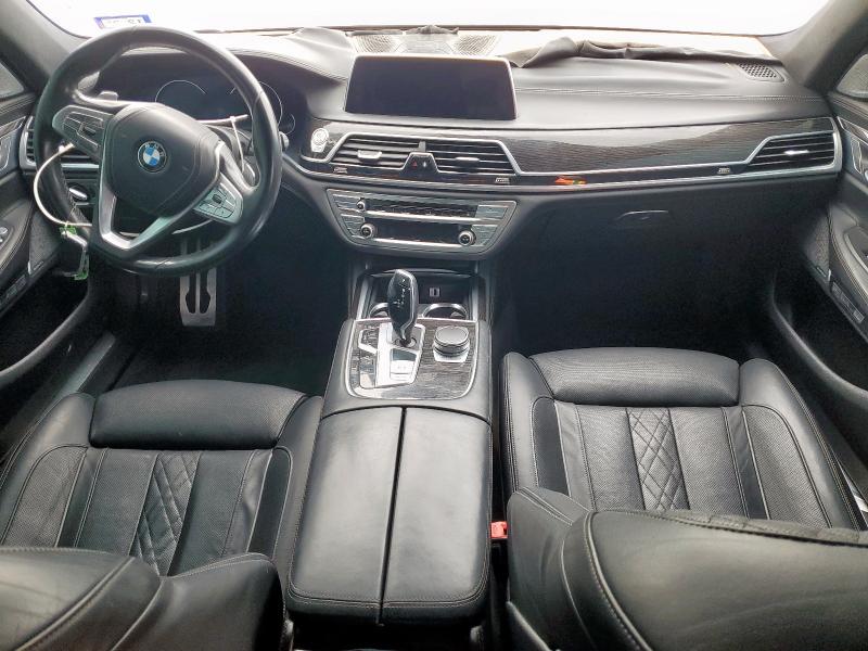 WBA7F0C50GGL99768 - 2016 BMW 750 I BLACK photo 8