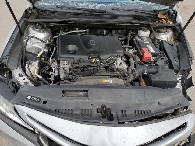 4T1B11HK4KU168054 - 2019 TOYOTA CAMRY L SILVER photo 11