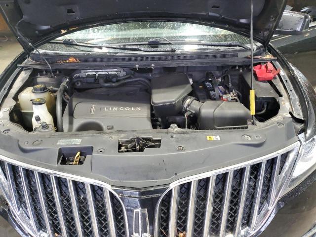 2LMDJ8JKXBBJ09855 - 2011 LINCOLN MKX BLACK photo 12