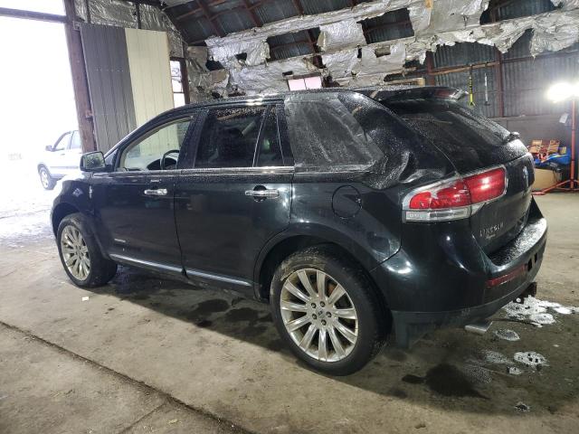 2LMDJ8JKXBBJ09855 - 2011 LINCOLN MKX BLACK photo 2