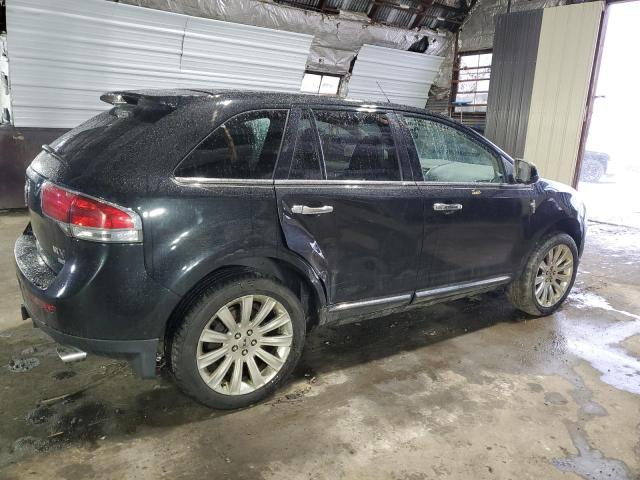2LMDJ8JKXBBJ09855 - 2011 LINCOLN MKX BLACK photo 3