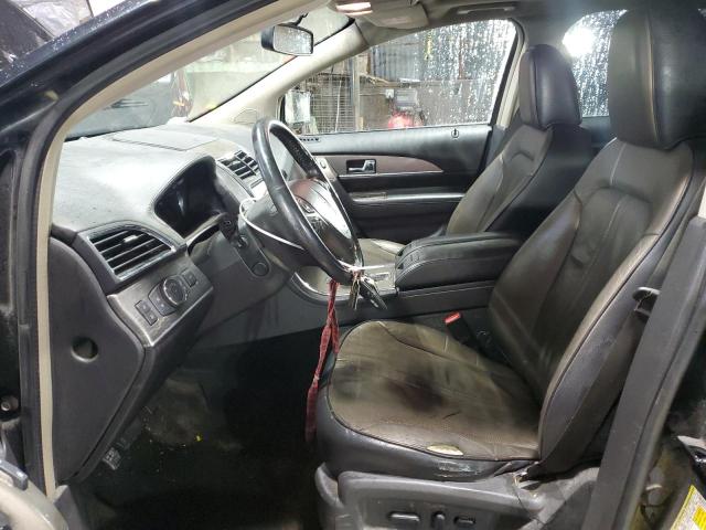 2LMDJ8JKXBBJ09855 - 2011 LINCOLN MKX BLACK photo 7