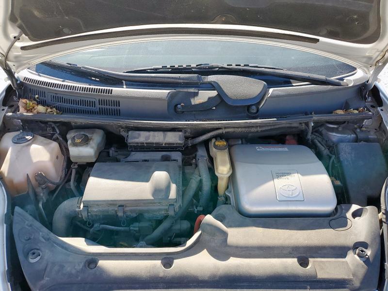 JTDKB20U877689546 - 2007 TOYOTA PRIUS ვერცხლისფერი ფოტო 11