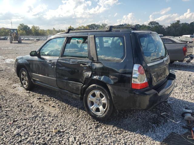 JF1SG63687H709624 - 2007 SUBARU FORESTER 2.5X BLACK photo 2